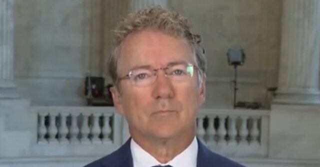 Rand Paul Claims Blue States Are Using Welfare as a 'Bribe' for Votes