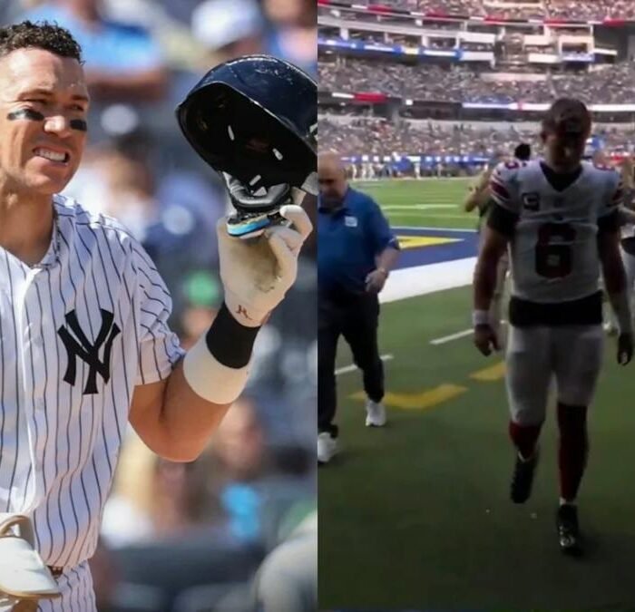 Two New York Stars, One Brutal Afternoon: Judge Out for Wild Card, Dart Facing Season-Ending Surgery