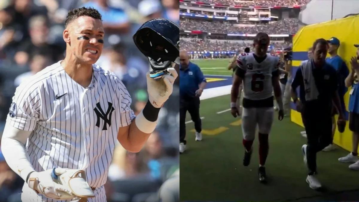Two New York Stars, One Brutal Afternoon: Judge Out for Wild Card, Dart Facing Season-Ending Surgery