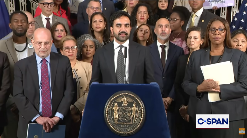 Mamdani Sues Trump Admin Over Public Charge Rule as NYC Leads New Legal Fight