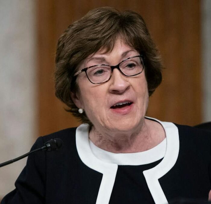 Manchin Backs Collins in Maine, Crossing Party Lines in Fight for Senate Control