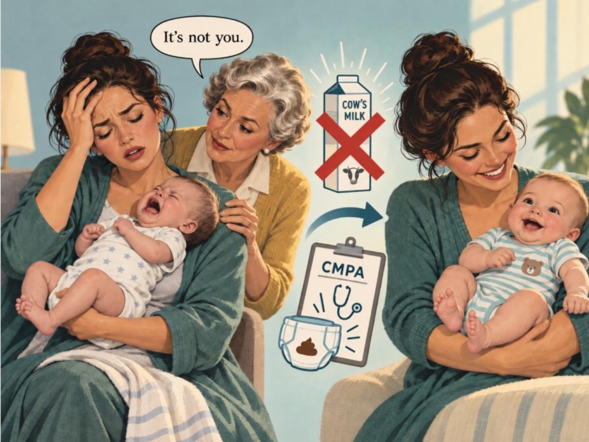 American Thinker Writer Says Dairy Elimination, Not 'Colic,' May Explain a Chronically Crying Baby