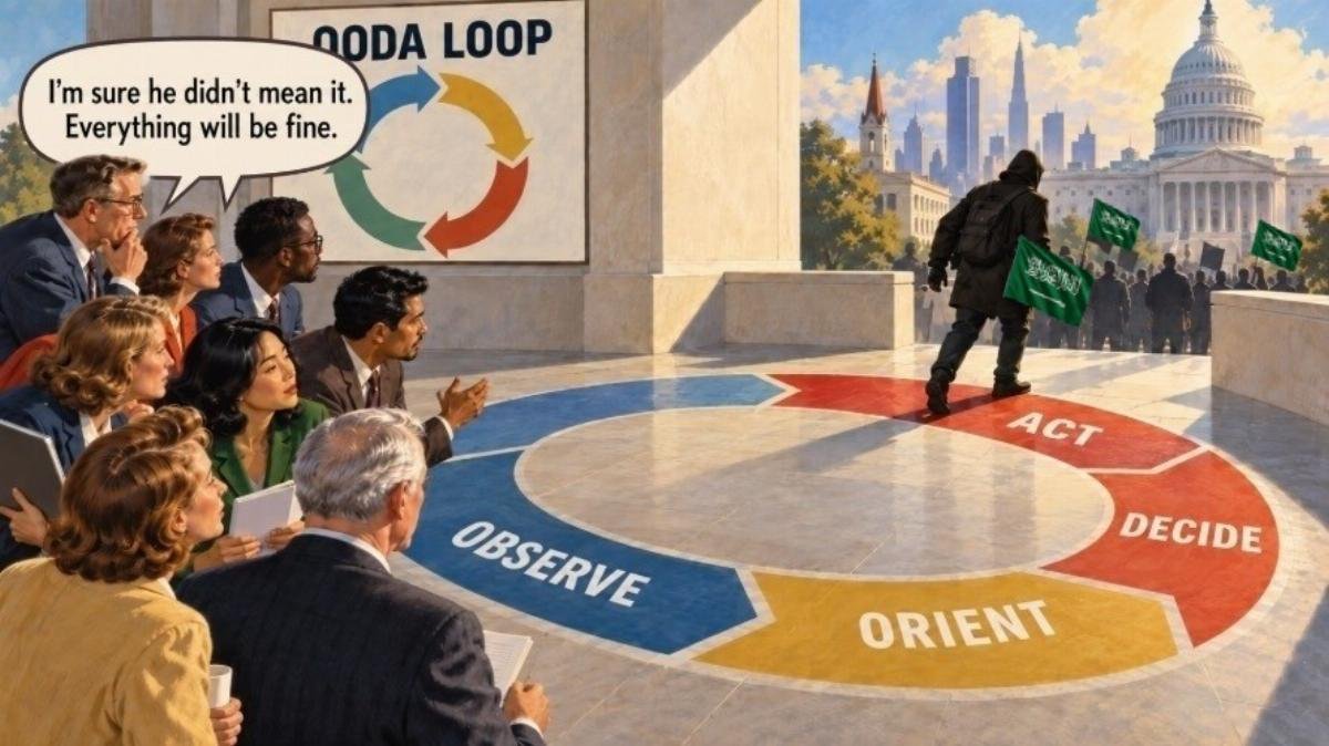 IDF Veteran Warns the West Is 'Blinded' — and Hasn't Even Started the OODA Loop