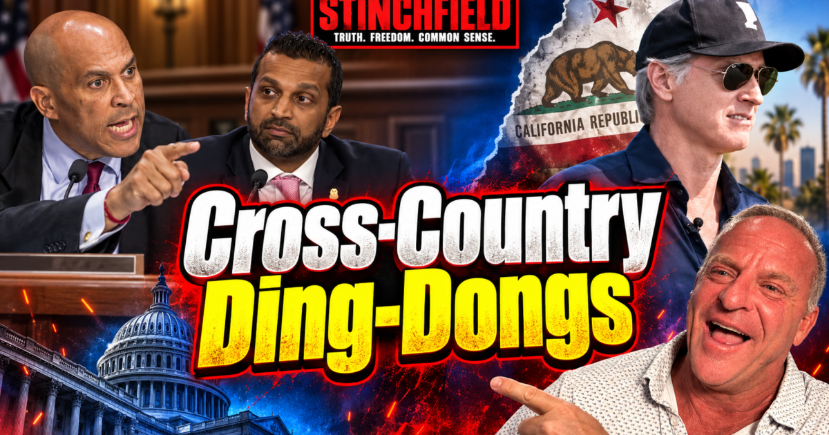 Gateway Pundit's Stinchfield Calls Democrats a 'Clown Show' From New Jersey to California