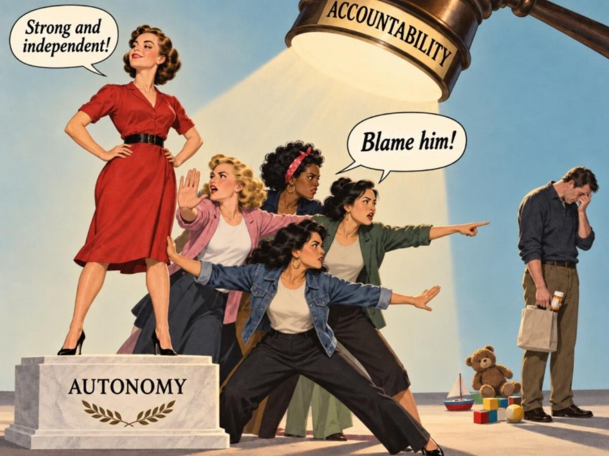 American Thinker: Feminists Want Power Without Blame, and Men Pay the Price