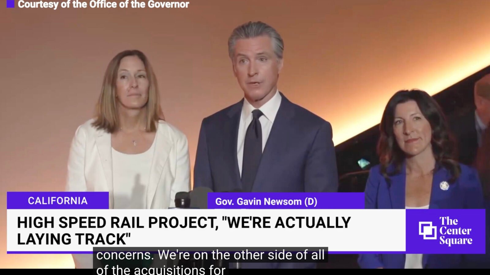 California City Approves Homes Directly on Gavin Newsom's Bullet Train Route