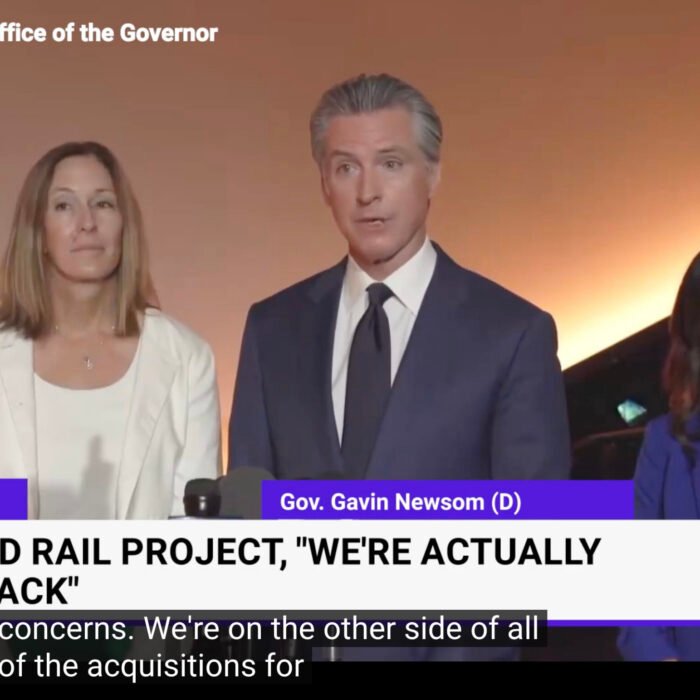 California City Approves Homes Directly on Gavin Newsom's Bullet Train Route