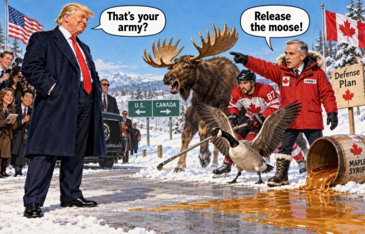 American Thinker Mocks Carney's 'Extreme Tail Risk' Invasion Planning as 'Sound and Fury'