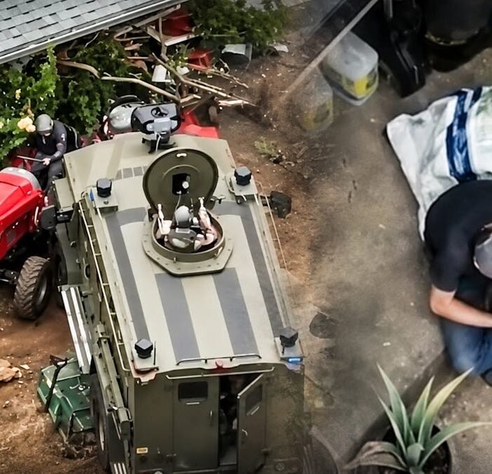 Watch: SWAT Team Crushes Oregon Gunman With Armored Vehicle After 200-Round Barrage