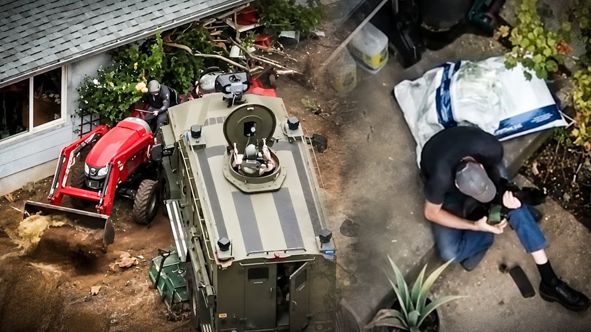 Watch: SWAT Team Crushes Oregon Gunman With Armored Vehicle After 200-Round Barrage