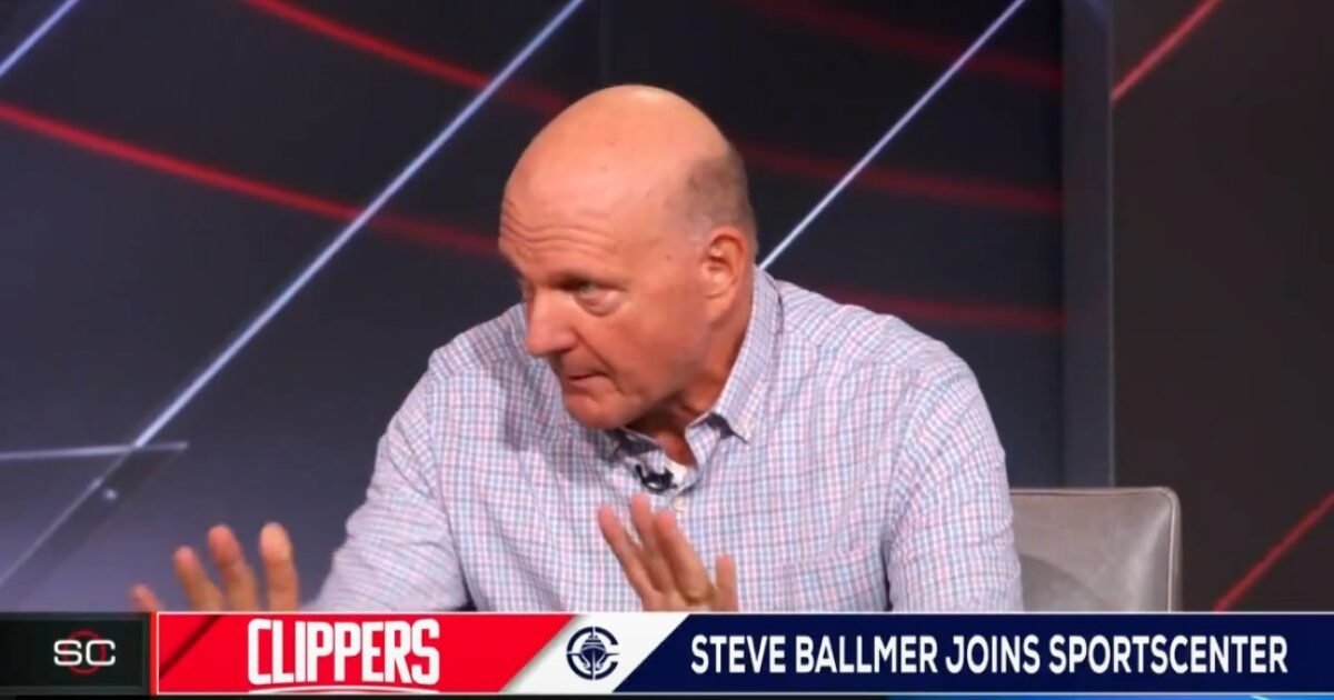 NBA Suspends Clippers Owner Steve Ballmer, Hits Team With $30M Fine and Loss of 5 First-Round Picks