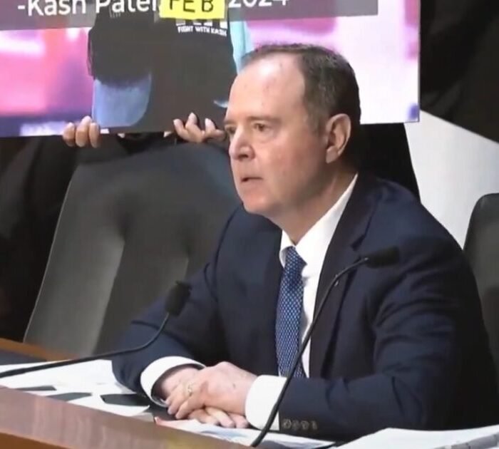 Kash Patel Clashes With Adam Schiff at FBI Oversight Hearing Over 'Enemy' Media Remarks