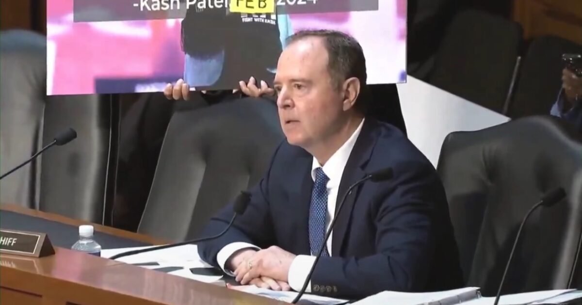 Kash Patel Clashes With Adam Schiff at FBI Oversight Hearing Over 'Enemy' Media Remarks