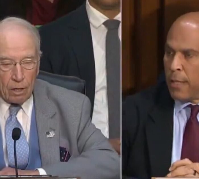 Grassley, 92, Shouts 'Are You Ready to Shut Up?' at Booker During Heated FBI Oversight Hearing
