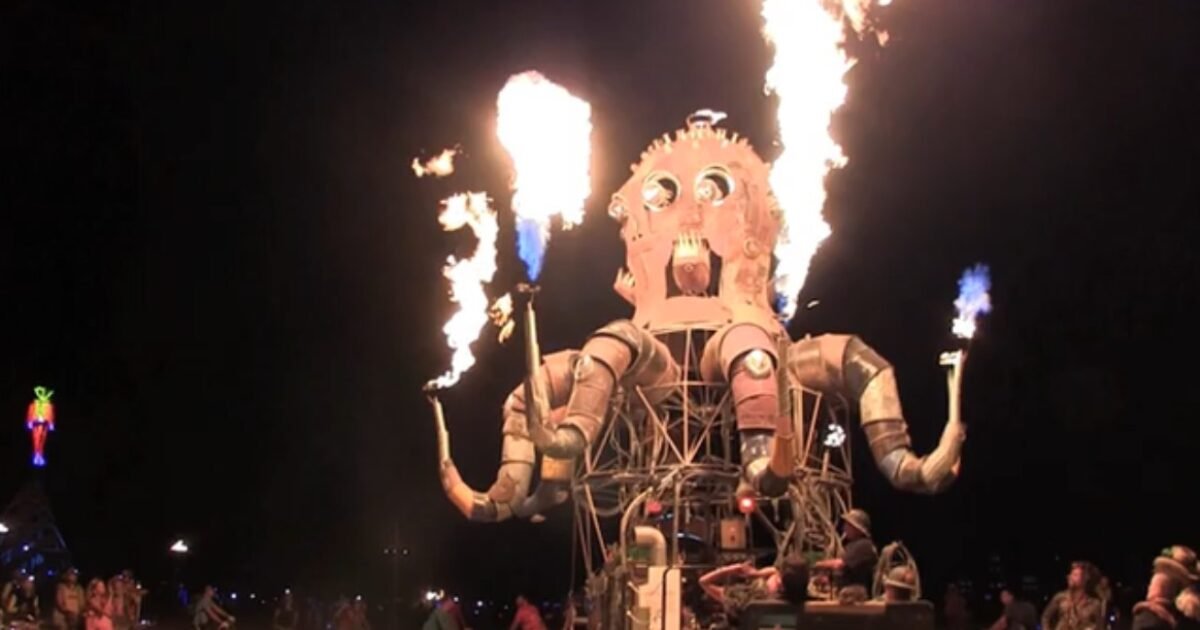 Burning Man Attendee Dead After Medical Emergency as Rain Turns Playa Into Mud