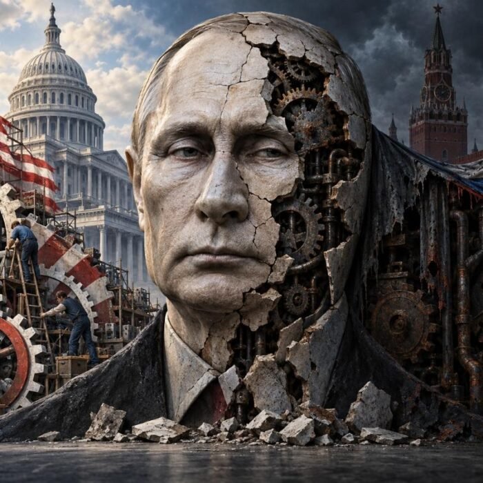 America's Decline Is Loud and Visible. Russia's Is Hidden Behind the Kremlin's Façade.