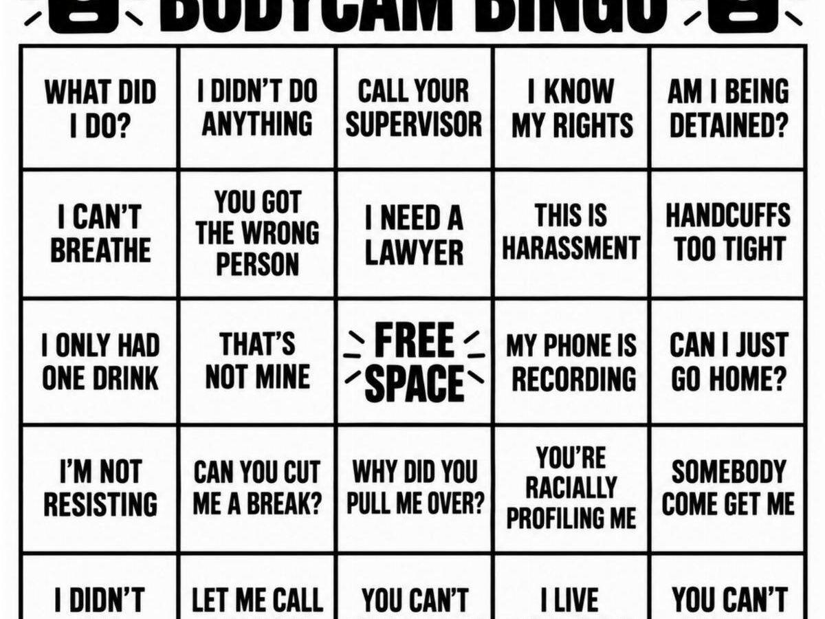 ACLU Reverses Course on Police Bodycams as YouTube 'Bodycam Bingo' Videos Proliferate