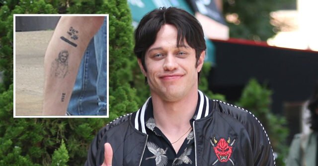 Pete Davidson Is Erasing Most of His Tattoos — But the Hillary Clinton Calf Portrait Stays