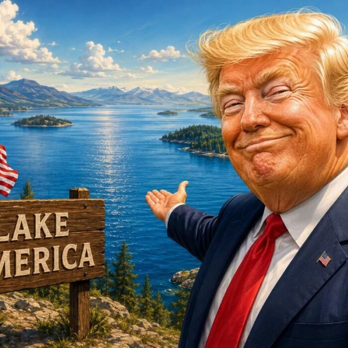 Welcome to Lake America: Trump Renames Great Lake on Google Maps
