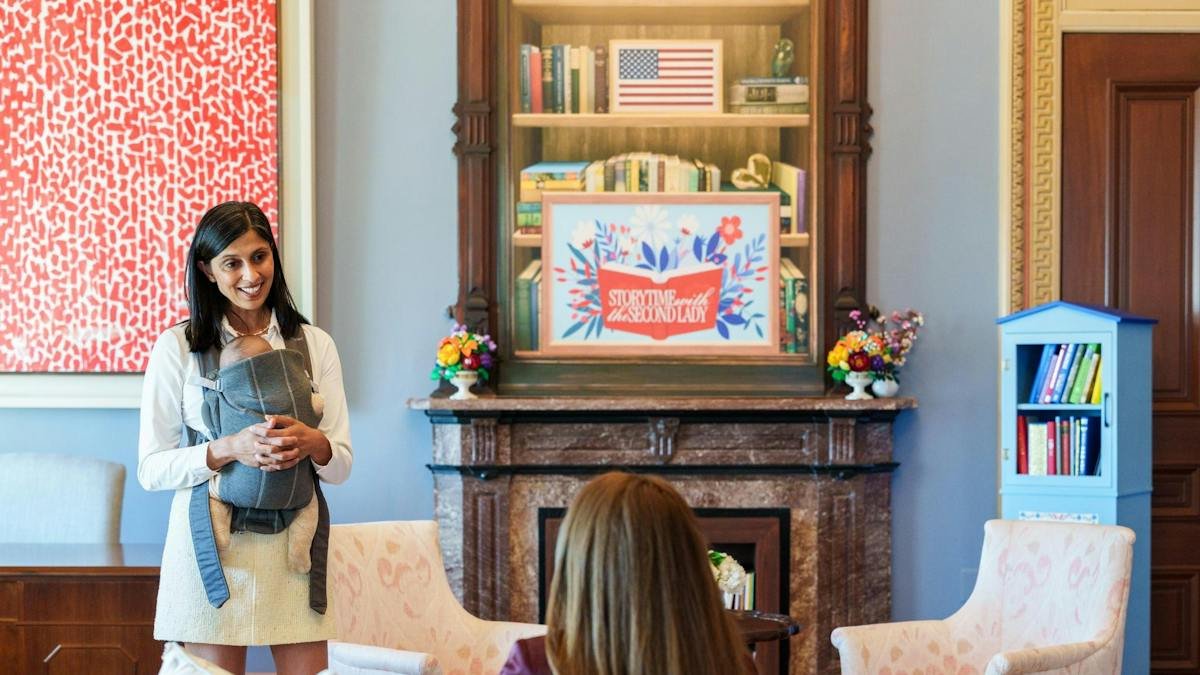 Usha Vance Says Baby Alec Already Has a Secret Service Detail: 'Sort of an Absurdity'