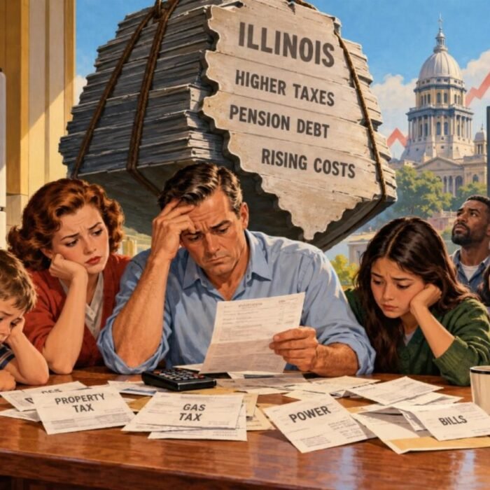 Illinois Governor Brags About Credit Ratings as Pension Debt Hits $251 Billion, Critic Says