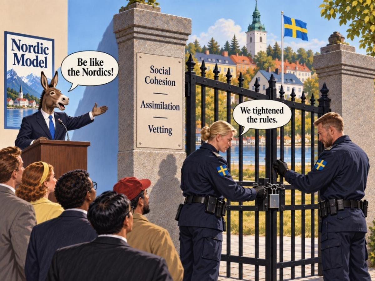 American Thinker Argues Progressives Cherry-Pick the Nordic Model on Immigration