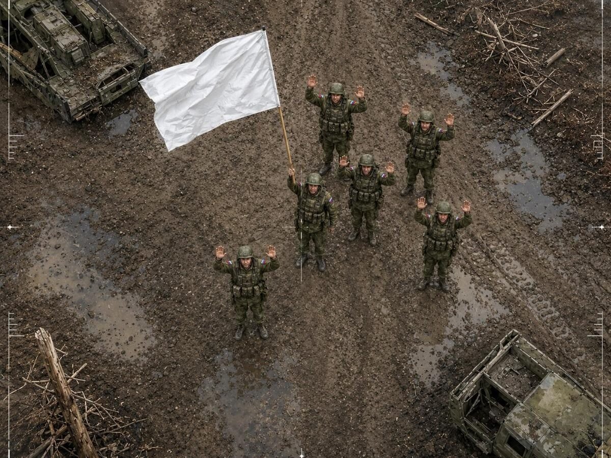 Ukrainians use drones to offer Russian soldiers a 'get out of war' free card