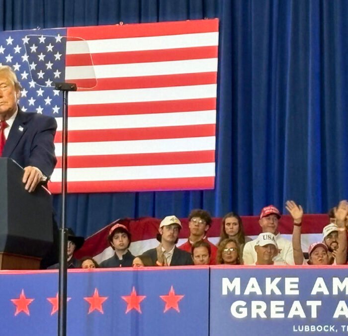 Trump Calls Paxton 'Best Ever' AG at Packed Lubbock Rally One Week Before Midterms
