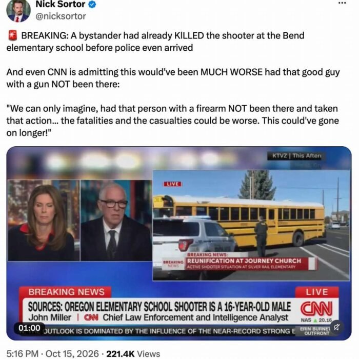 Bend School Attack: Gun Rights Writer Says 'Feel Safe' Drills Are Security Theater